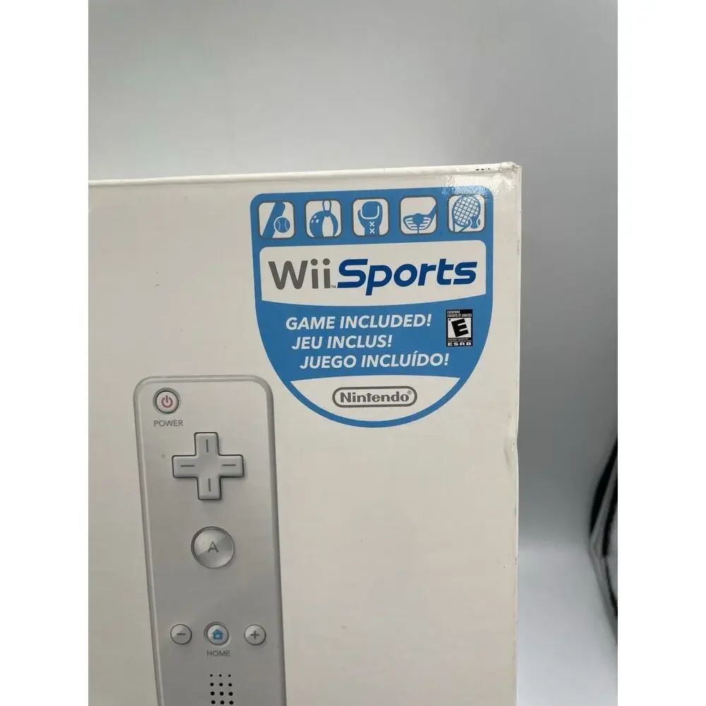 Wii Sports Console Complete In Box - Game Included